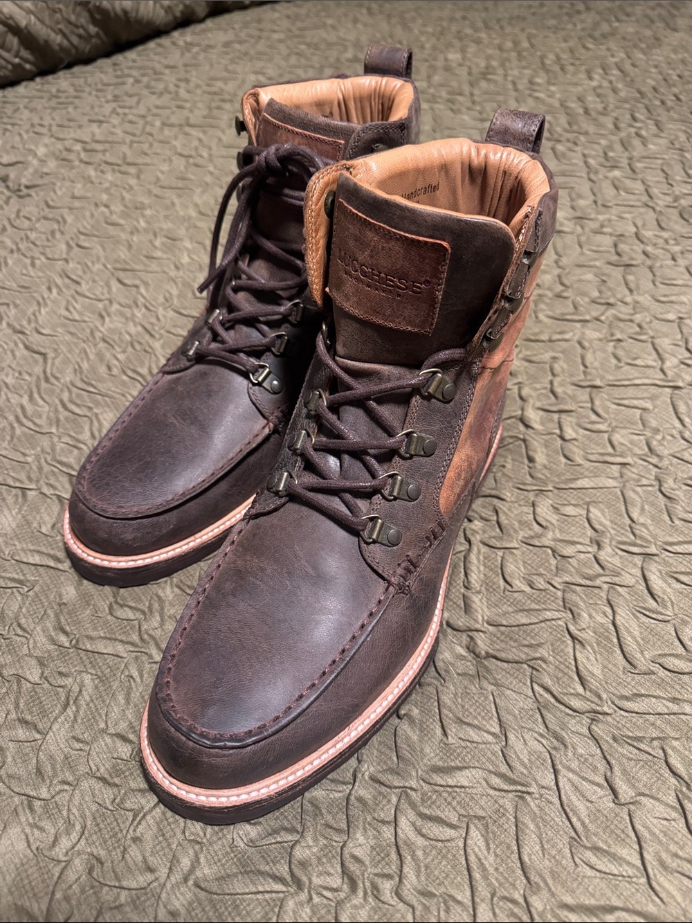 Lucchese Ranger Boots, NWOT - Picture 2 of 12